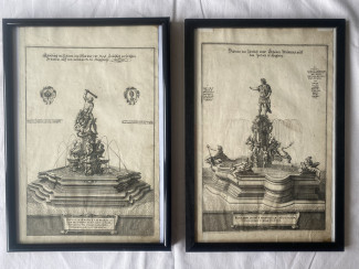 2 Kupferstiche 