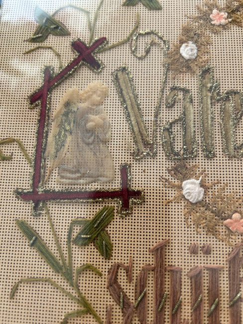 Detail Stickerei